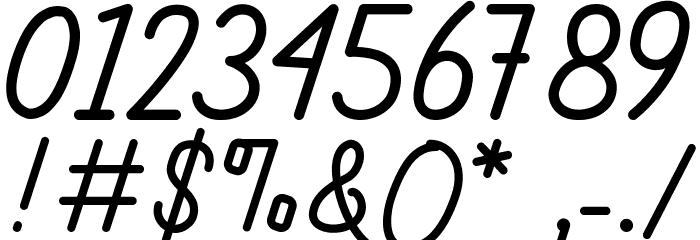 Leuthikline Demo Font OTHER CHARS