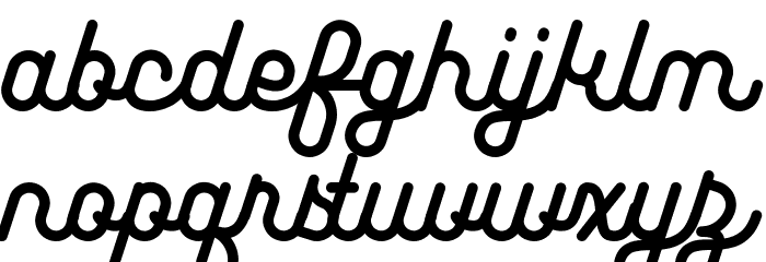 Leuthikline Demo Font LOWERCASE