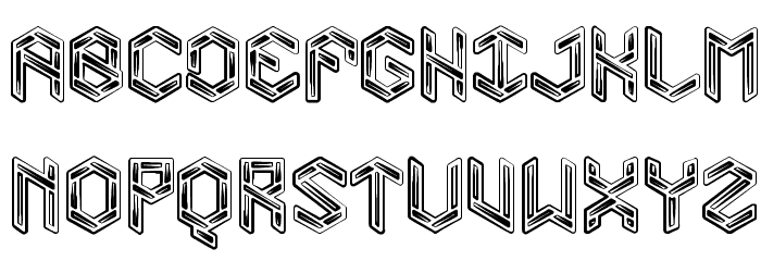 Level 01 Bold Font LOWERCASE