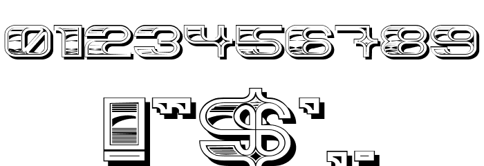 Level Editor Regular Font OTHER CHARS