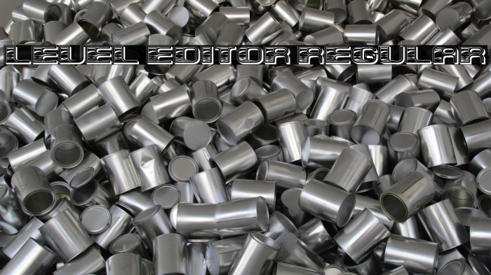 Level Editor Regular Example 1