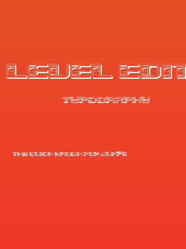 Level Editor Regular Poster