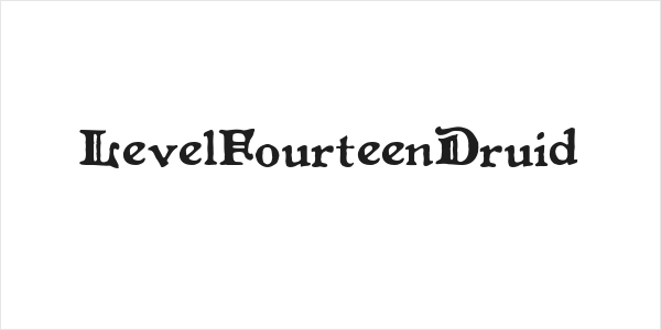 LevelFourteenDruid Logo