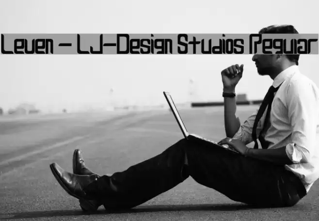 Leven - LJ-Design Studios Regular Font examples