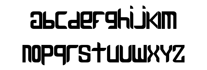 Leven - LJ-Design Studios Regular Font LOWERCASE