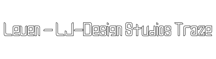 Leven - LJ-Design Studios Traze  免费字体下载