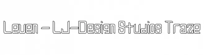 Leven - LJ-Design Studios Traze  Fuentes Gratis Descargar
