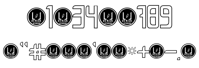 Leven - LJ-Design Studios Traze Font OTHER CHARS