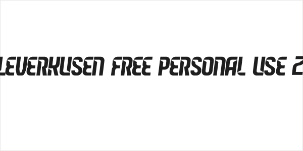 Leverkusen Free Personal Use 2 Logo
