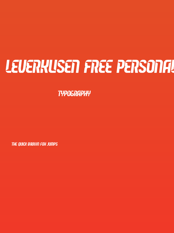 Leverkusen Free Personal Use 2 Poster