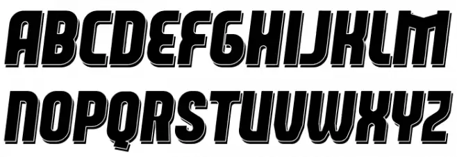Leverkusen Free Personal Use 3 Polices MAJUSCULES