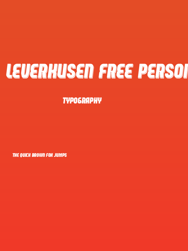 Leverkusen Free Personal Use 3 Poster