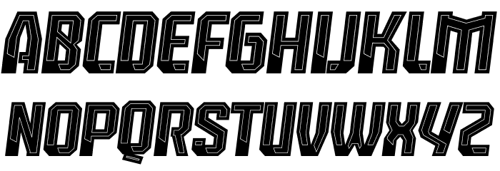 Leverkusen Free Personal Use 4 Caratteri MINUSCOLO