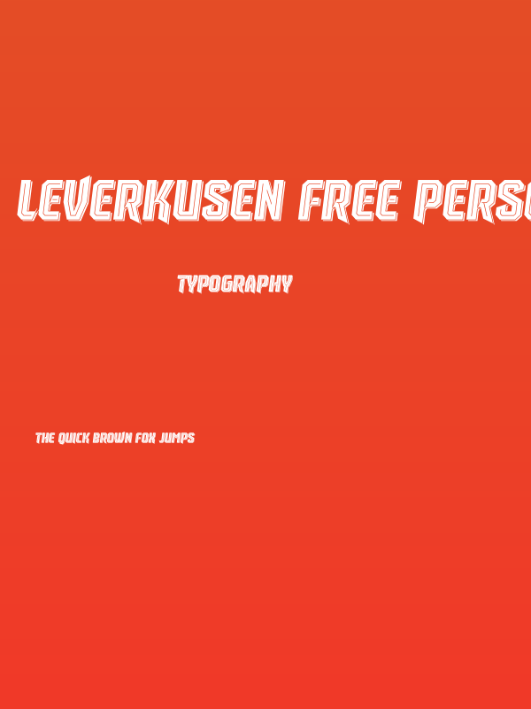 Leverkusen Free Personal Use 5 Poster