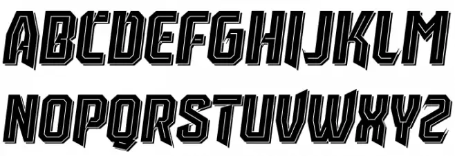 Leverkusen Free Personal Use 5 Font Litere mici