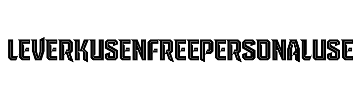 Leverkusen Free Personal Use  Fuentes Gratis Descargar