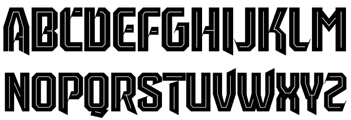 Leverkusen Free Personal Use Caratteri MAIUSCOLE