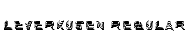 Leverkusen Regular  Descarca Fonturi Gratis