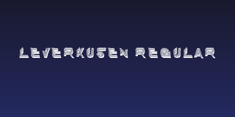 Leverkusen Regular Social Header