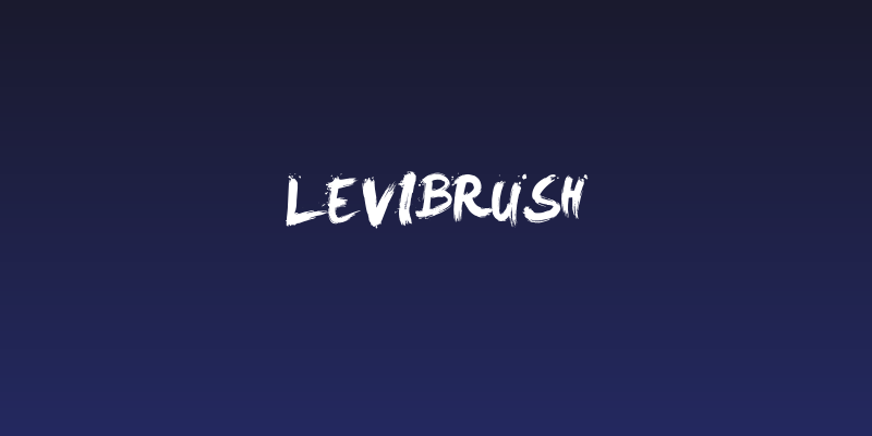 LeviBrush Social Header