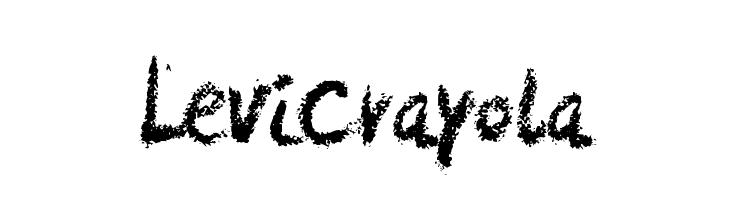 LeviCrayola  Fuentes Gratis Descargar