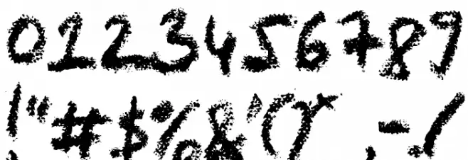 LeviCrayola Font OTHER CHARS