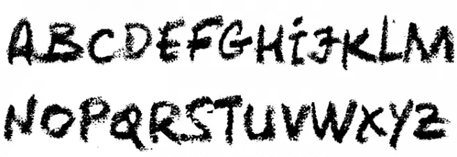 LeviCrayola Font UPPERCASE