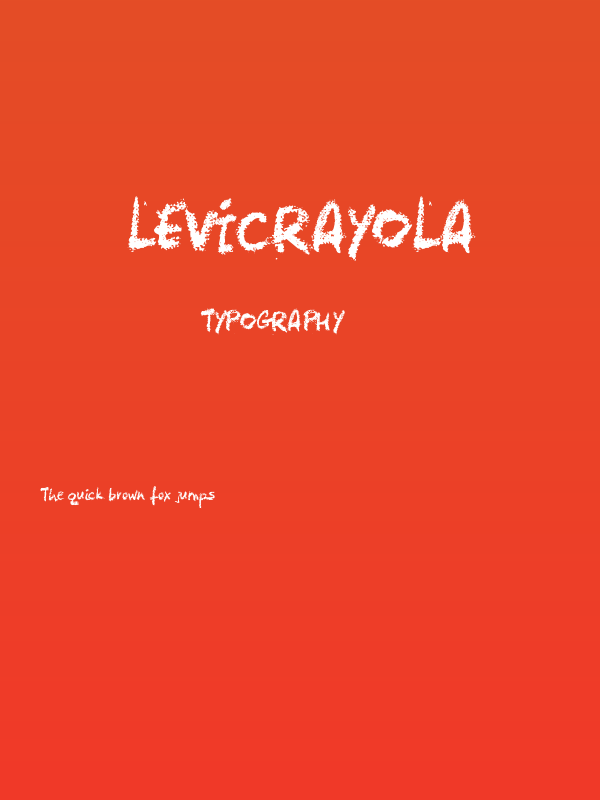 LeviCrayola Poster