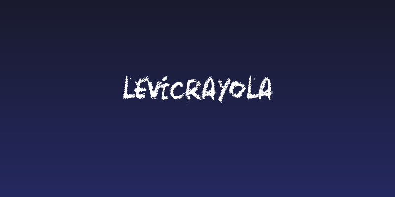 LeviCrayola Social Header