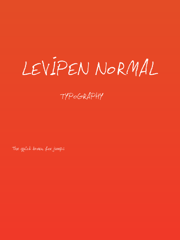 LeviPen Normal Poster