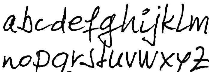 LeviPen Normal Font LOWERCASE