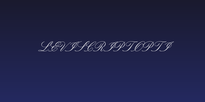 LeviScriptOpti Social Header