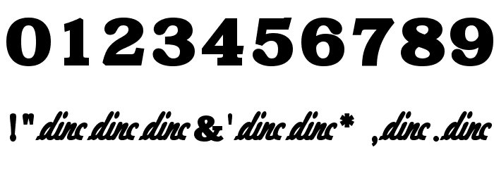 LeviStubbsTears Font OTHER CHARS