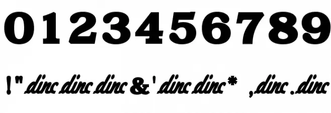 LeviStubbsTears Font OTHER CHARS