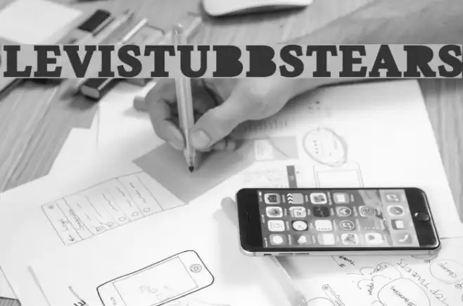 LeviStubbsTears Font examples