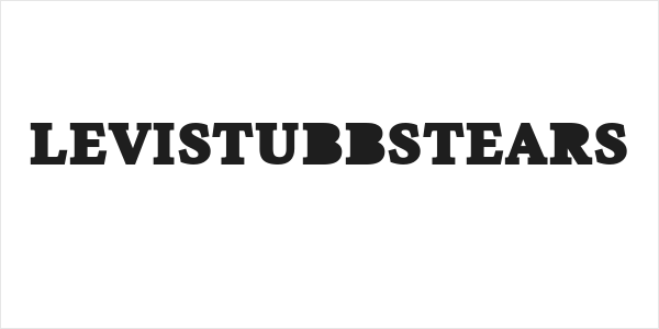 LeviStubbsTears Logo