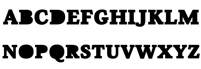 LeviStubbsTears Font LOWERCASE