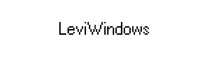 LeviWindows Font