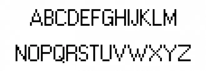 LeviWindows Шрифта ВЕРХНИЙ