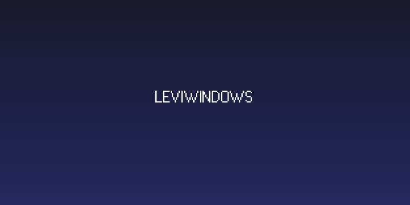 LeviWindows Social Header