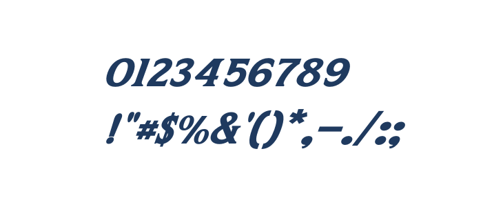 Leviathan Italic Other Characters