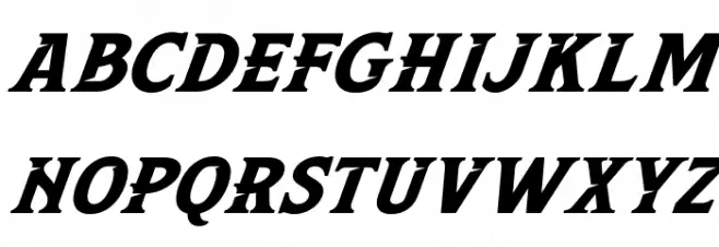 Leviathan Italic Шрифта ВЕРХНИЙ
