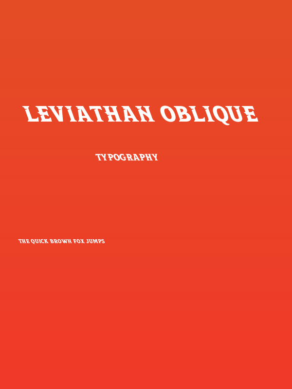 Leviathan Oblique Poster