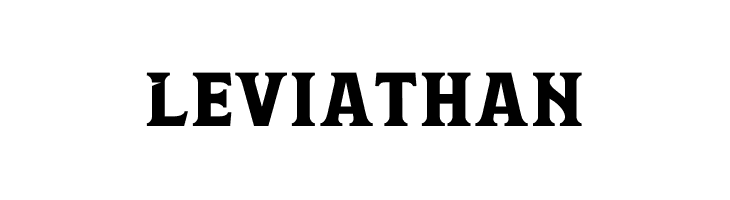 Leviathan  font caratteri gratis