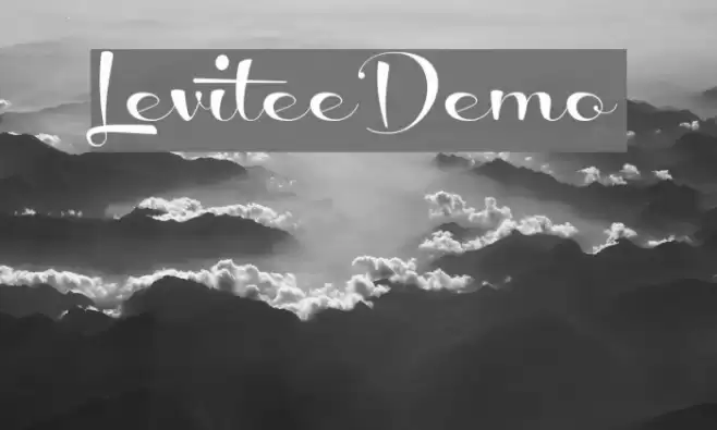LeviteeDemo Font examples