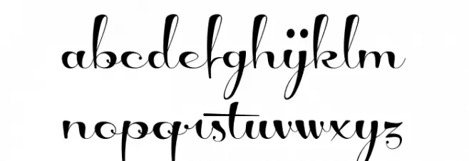 LeviteeDemo Font LOWERCASE