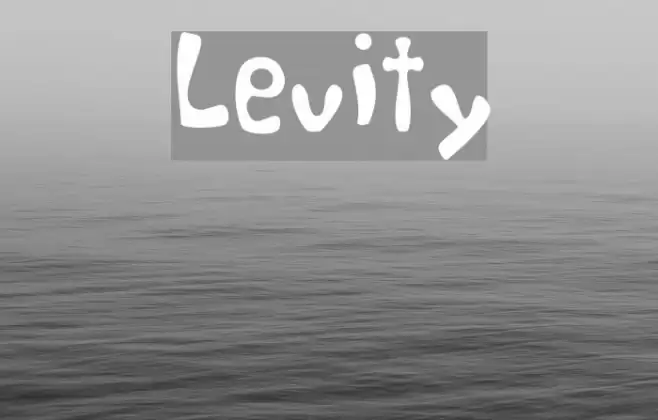 Levity フォント examples