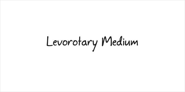 Levorotary Medium Logo