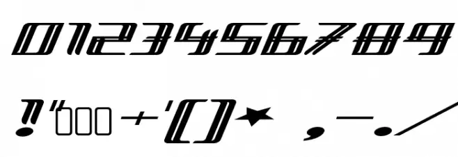 Lewinsky-Regular Font OTHER CHARS