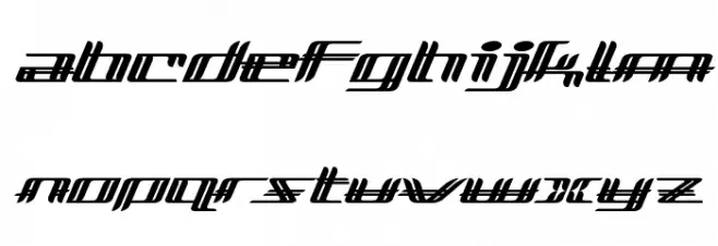 Lewinsky-Regular Schriftart Groß